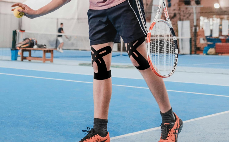 Предварительно разрезанная кинезиологическая лента для мышц 