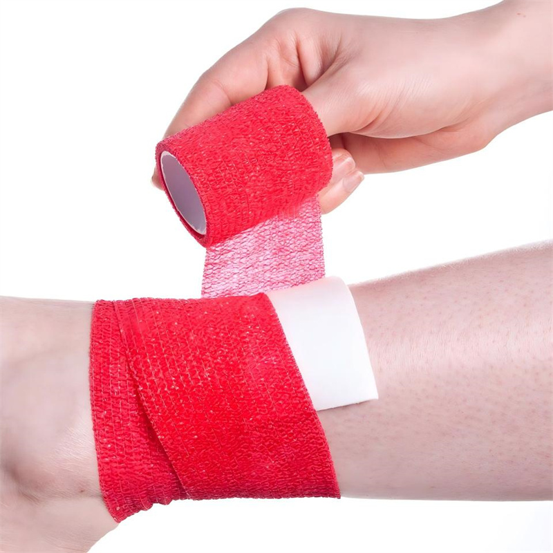 Самоклеящаяся повязка – липкая, дышащая, не разрывающаяся вручную компрессионная повязка